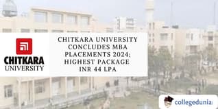 Chitkara University Concludes MBA Placements 2024; Highest Package INR 44 LPA